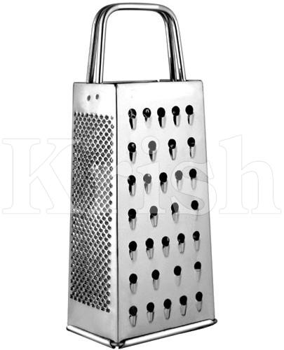 Manual Stainless Steel 4 in 1 Grater, for Food Use, Shape : Rectangular