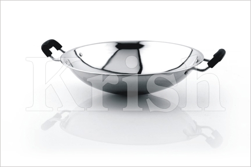 Coated Metal chinese wok, Handle Material : Steel Handle