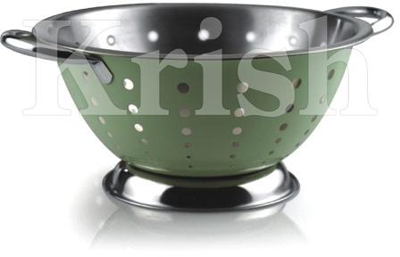 Colored Deep Colander - Raindrop Cutting, for Home, Hotel, Shop