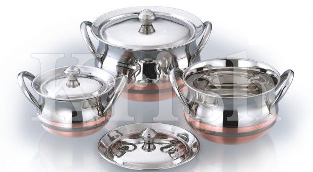 Copper Line Lexco Casserole Set - 4 Pcs