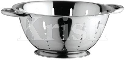 Deep Colander With Raindrops Cuttings, for Home, Hotel, Shop