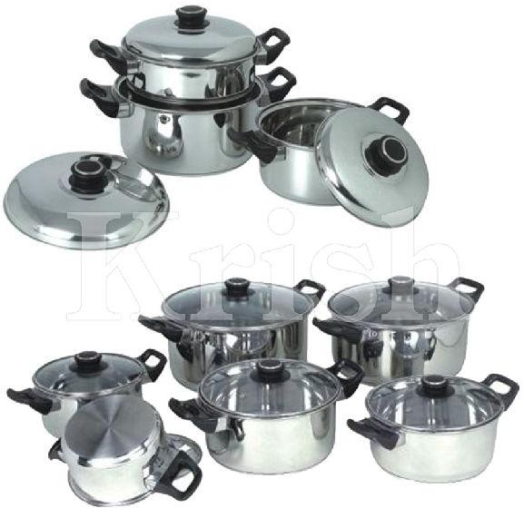 Encapsulated Regular Casserole With Bakelite Handle, Certification : ISO-9001:2015, SGS, TUV, INTERTEK