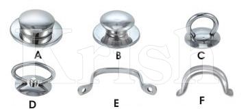 Knobs - Stainless Steel Series, for Doors, Feature : Attractive Pattern, Fine Finished, Folding Screen