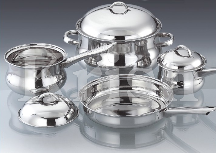 Rajdhani Cookware Set With Steel Handle - 7 Pcs & 12 Pcs