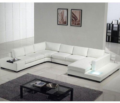 U Shape Recliner Sofa, Seat Material : Leather