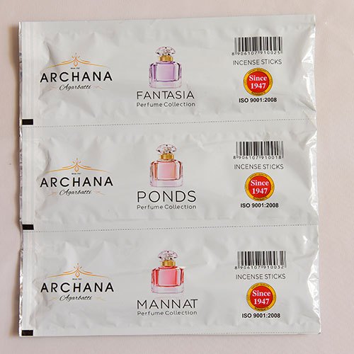 Archana Fantasia Perfume Incense Sticks, Packaging Type : Plastic packet