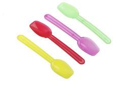 Plastic Liquid Chocolate Spoons, Packaging Type : Poly Bag