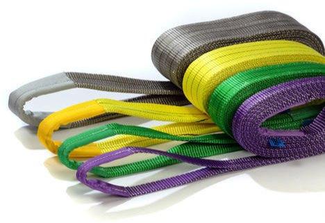 POLYSTER Duplex Polyester Webbing Slings, Color : GREEN