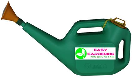 SkyBird Plastic Green Watering Can, Color : Green 