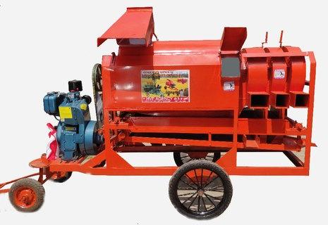 Mild Steel Multi Crop Paddy Thresher, for Agriculture