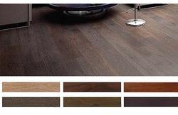 Dark Brown Engineered Wooden Flooring, for Indoor