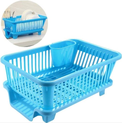 Floraware Plastic Dish Rack Drainer, Color : Multicolour