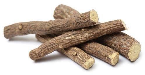 Licorice Roots(Glycyrrhiza glabra), for Extracting Sweet Flavor, Packaging Type : Plastic Bag