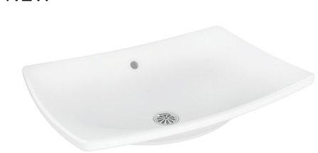 KOHLER table top wash basin, Shape : Rectangular