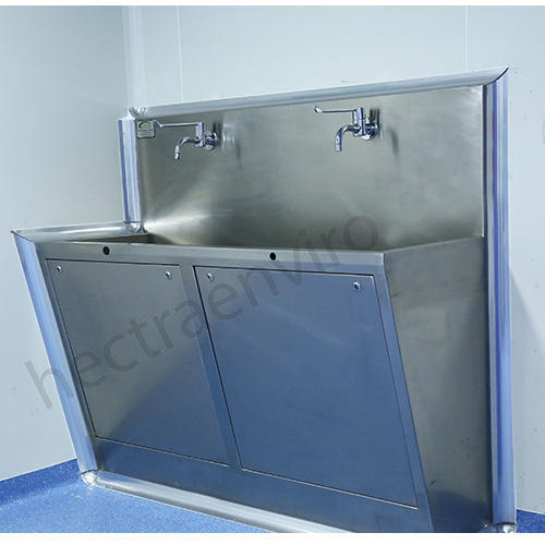 Stainless Steel Surgical Scrub Sink, Color : Customized