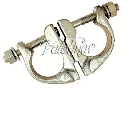 Vaishnav Milld Steel Swivel Clamp, Color : Silver/ Golden