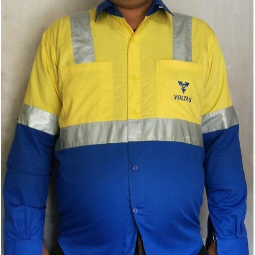 Non Zipper Reflective Safety Jacket, for Traffic Control, Technics : Attractive Pattern