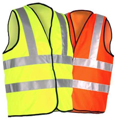 Polyester Reflective Safety Vest, Feature : Dustproof, Soft Texture