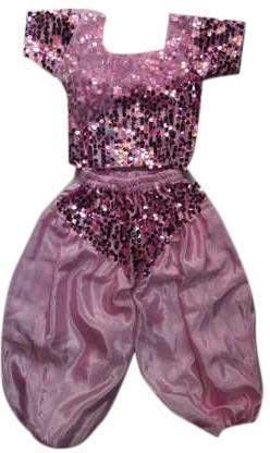 Sequin Girls Arabian Costume, Feature : Breathable, Stitched