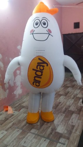 Nylon Inflatable Mascot, for Advertising, Decoration, Promotional, Feature : Durable, Easy To Flying