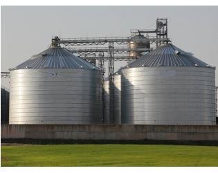Vertical Metal Coated Conical Storage Tank, for Industrial, Certification : ISI Certified