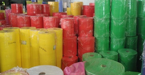 Spunbond Non Woven Fabric, Color : White, red, yellow, green, blue