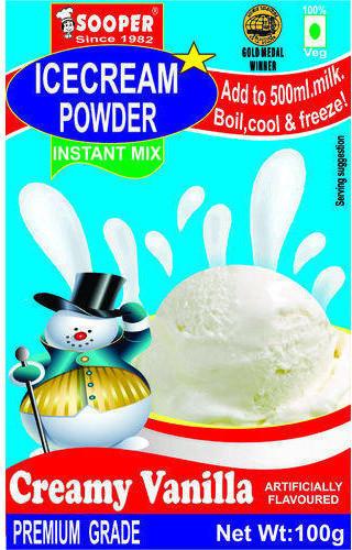 Vanilla flavour, Form : Powder