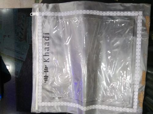 Printed clear pvc bags, Closure Type : Zipper