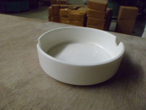 Round Ceramic Ashtray, for Collecting Dust, Feature : Fine Finishing, Shiny Surface