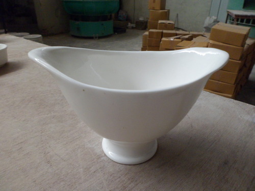 Plain Ceramic Ice Cream Bowl, Shape : Round