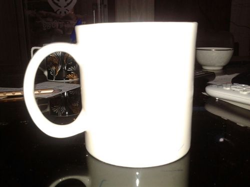 Plain Ceramic Milk Cup, Size : Medium