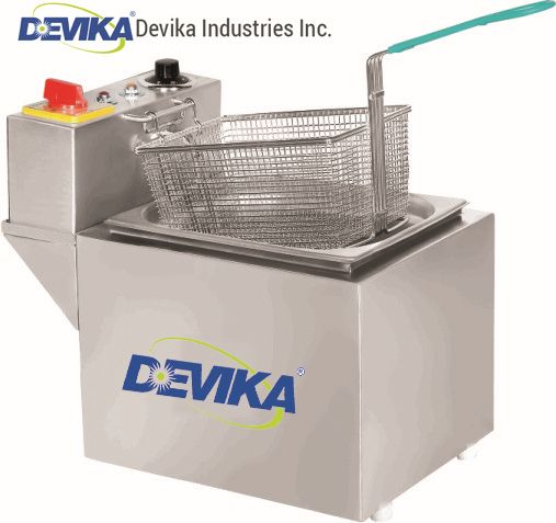Devika Stainless Steel DEEP FRYER, Voltage : 100v, 220v
