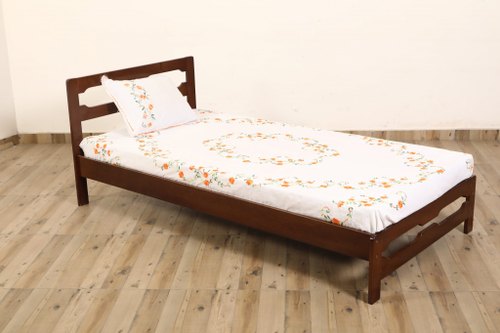 Eros Particle Board wooden bed, Size : 90 cm x 60 cm x 190 cm