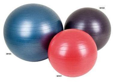 Round PVC swiss balls, for Gym, Household, Offices, Color : Green, Red, Blue, Purple many more