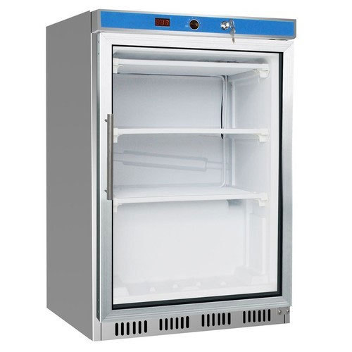 Stainless Steel Silver bar refrigerator