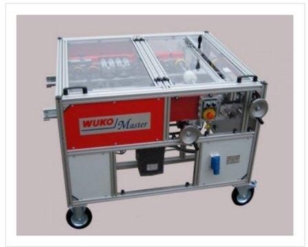 Roof panel machine