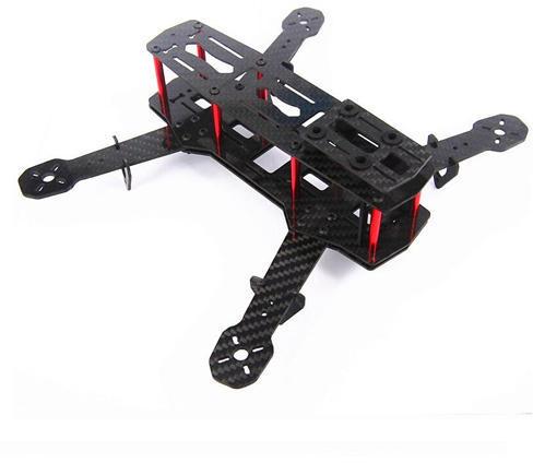 Fiber Glass Quadcopter Frame, Color : Black