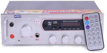 Noor Stereo Audio Amplifier, Color : silver