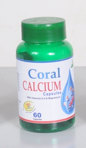 Coral Calcium Capsules, Packaging Type : Bottle