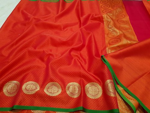 Trends Rivaaz silk banarasi saree, Occasion : Festive Wear