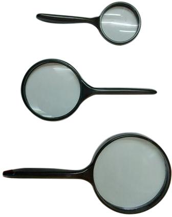 Plastic Magnifier Glass, Size : 50 mm, 75 mm, 100 mm