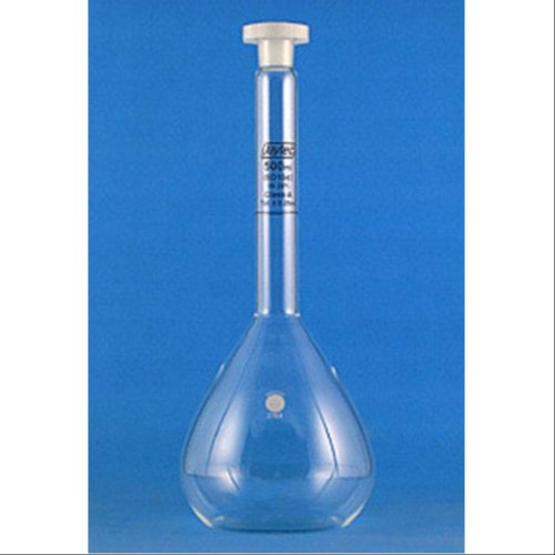 Borosilicate Glass Lab Standard Flask, Capacity : 500 ml