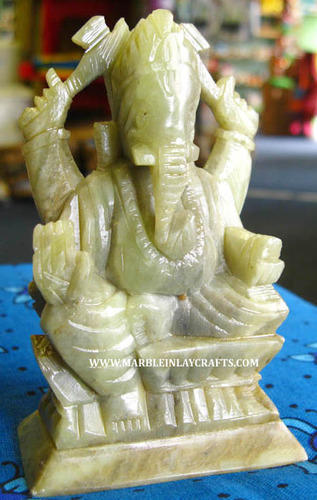 Soapstone Ganesh Statue