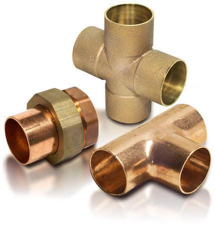 Copper plumbing fittings