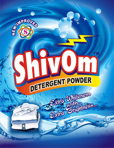 Shivom 3Kg Detergent Powder, for Cloth Washing, Packaging Type : Packet