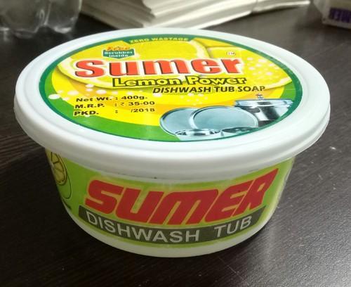 Sumer Dishwash Tub Soap, for Cleaning Utensils, Feature : Nice Fragrance, Superior Quality