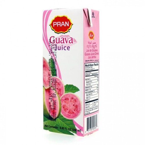 Pran Guava Fruit Juice, Packaging Type : Carton