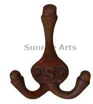 Iron Antique Wall Hook, Color : Brown
