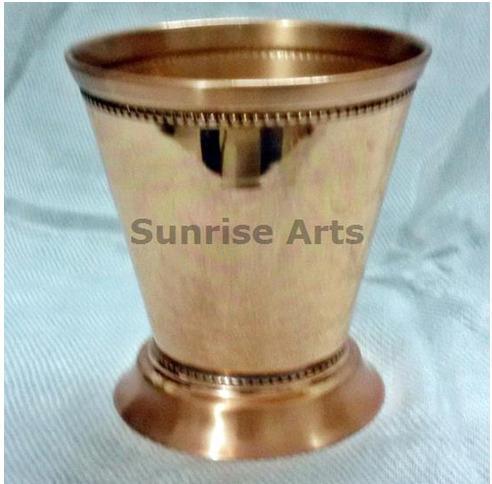 Polished Copper Julep Cup, for Drinking, Style : Modern