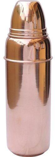 Round Copper Thermos Bottle, for Drinkware, Feature : Eco Friendly, Hard Structure